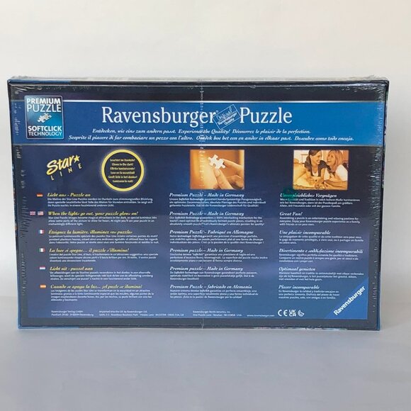 New sealed Ravensburger 500pcs Puzzle-Magical Moonlight Glow in Dark Puzzle - Picture 13 of 16